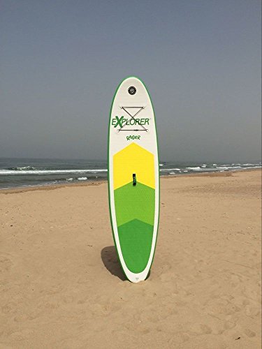 EXPLORER SUP RAIDER 300 x 75 x 10 cm Inflatable Isup aufblasbar Alu-Paddel Stand Up Paddle Board Set Pumpe Surfboard Aqua Paddelset - 3