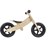 Laufrad Holz, Naturel bandit 2 in 1 – für Kinder ab 2 Jahre - 2