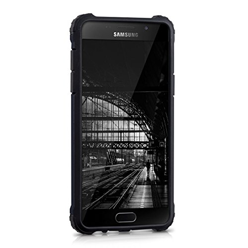 kwmobile Funda para Samsung Galaxy A5 2016 - Carcasa h brida de TPU con dise o Transformer en Azul Oscuro Negro reviews kwmobile Funda para Samsung Galaxy A5 2016 - Carcasa h brida de TPU con dise o Transformer en Azul Oscuro Negro