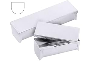 GETGASTRO Terrinen-/ Parfaitform aus Edelstahl 18/0, hochglänzend, Form halbrund, mit Deckel/Länge: 18, 23, 28 oder 38 cm | ERK (A4 - Abm.: 38 x 7,5 x 7 cm)