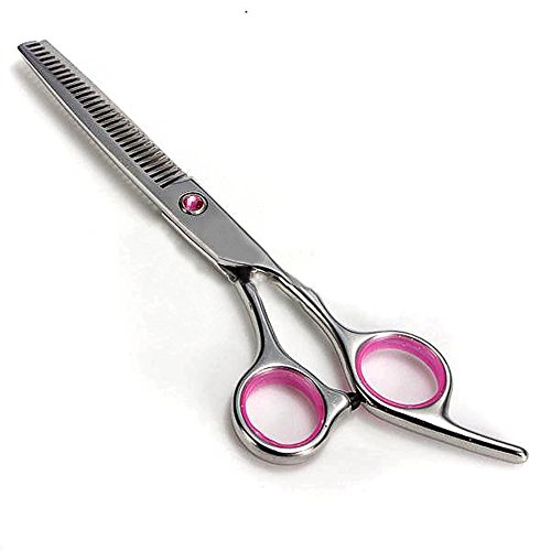 Neverland Professional 6" Salon Thinning Hairdressing Scissors Hair Shears Hairdressing Equipment Tool Pink
