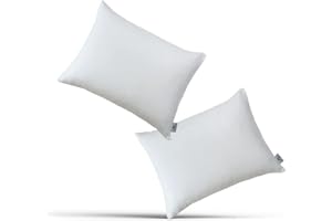 NATURECA Lot de 2 Taies d'oreiller pour Coussin Bébé - Satin de Coton Haute qualité - Housse pour Oreiller Enfant 30x40