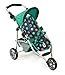 Produktbild Bayer Chic 2000 612 21 - Jogging-Buggy Lola, Puppenwagen, Menta, navy/mint