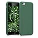 Price comparison product image kwmobile TPU Silicone Case for Apple iPhone 6 / 6S - Soft Flexible Rubber Protective Cover - Dark Green