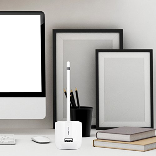 BlueFire Ladegerät Dock mit Feder Abdeckung für Apple Pencil USB Ladegerät Anschlüsse für iPad Pro … - 2