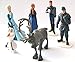 Produktbild Brigamo 6 x Disney - Die Eiskönigin Figuren, Tortenfigur für die Torte zum Kindergeburtstag, Tortendeko, Deko Figuren inkl. ELSA, Anna