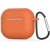 Zore Apple ile uyumlu Airpods 3. Nesil Standart Silikon Kılıf Turuncu