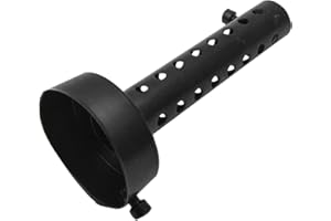 Baceyong Silencieux d'échappement universel pour moto, Motorcycle Pot D'éChappement Universel Silencieux Baffle DB Killer silencieux d'échappement - 48 mm - Noir