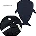 Scheppend Shark Bites Baby Sleeping Bag Newborn Sleep Sacks Swaddling Blanket,73cm x 98cm (Black)