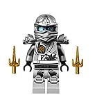 LEGO� Ninjago Minifigure - Zane Titanium Ninja Gold Sai weapons (70748) - Lego