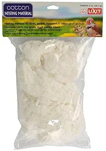 Lixit LX00611 2 oz Bird Nesting Material - Small