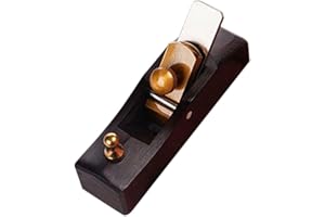 ReachMall Mini Pialla a Mano per Rifinitura, Pialla per Lavorazione del Legno Strumento Manuale, Pialla per Rifinitura del Legno a Fondo Piatto, Piallatura del Legno per Modellismo Fai da Te (fondo