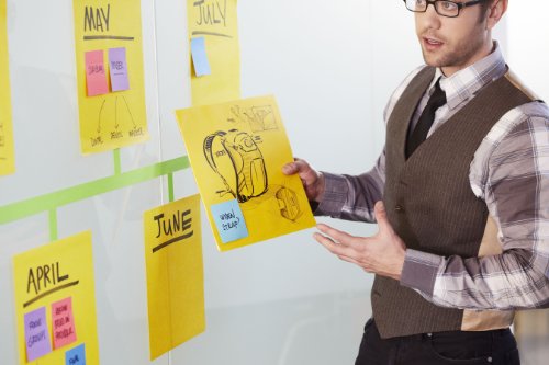 Big Pad, 11 x 11, Bright Yellow, 30 Sheets/Pad, Sold as 1 Pad - 6