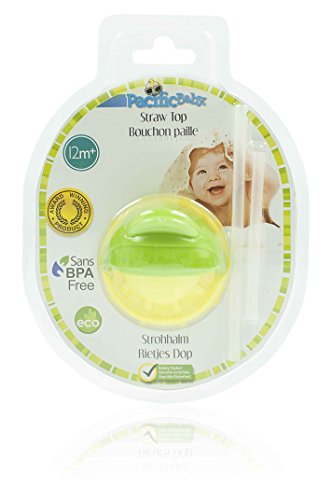 Pacífico bebé apego 9724856 paja con 2 pajitas separadas caber todos los matraces