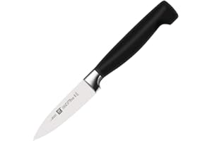 Zwilling Four Star - Cuchillo puntilla con Hoja forjada de una única Pieza Sigmaforge, Hoja endurecida al frío Friodur, 80 milímetros, Acero Inoxidable