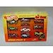 Produktbild Hot Wheels 2012 The Hot Ones Speed Pack 2 All Chase Cars Shadow Jet / El Rey Special / Sol-Aire CX4 / Montezooma / Porsche 917 / '84 Monte Carlo SS / Sting Rod / Lamborghini Countach LP500 / '84 Pontiac Grand Prix / Roll Patrol