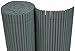 Produktbild PVC Sichtschutzmatte Balkon Sichtschutz 160x300 cm Windschutz Gartenzaun grau - Röhrchen