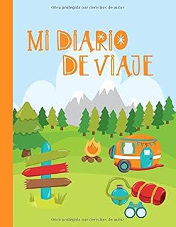 Mi Diario de Viaje: Libro de Registro de Viajes Guiado Infantil DIN A4 - Libro de Seguimiento de Historias para Escribir, Dibujar, Gratitud - Diario ... - Cuaderno de Viaje para Niños y Niñas