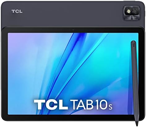 TCL TAB 10S 4G - Tablet da 10,1" FHD, Octa-Core, 3 GB di RAM, Memoria da 32 GB espandibile a 256 GB per MicroSD, Batteria 8000 mAh, Android 10, Gray [Italia]