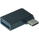 4658 Type C 3.1 To Usb 3.0 Şarj 90 Dirsek K&ouml;şe &Ccedil;evirici D&ouml;n&uuml;şt&uuml;r&uuml;c&uuml; Adapt&ouml;r