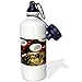 Produktbild 3dRose wb_86965_1 Peru, Cuzco Coca Leaves and Tea Cups-Sa17 Bja0152-Jaynes Gallery Sports Water Bottle, 21 oz, White
