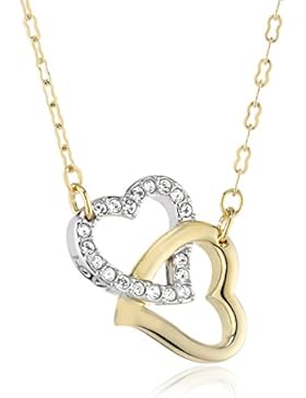 Swarovski Damen-Halskette MATCH vergoldeter und rhodinierter Edelstahl 38 cm 1062708