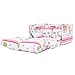 Paris City Design Children's Fold Out Sofa Bed