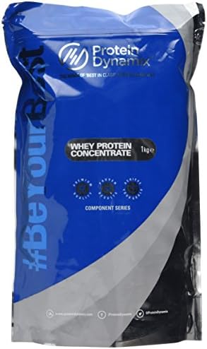 Protein Dynamix Premium Quality 1 kg Cinnamon Bun Whey Protein Concentrate WPC80 Powder Shake Pouch