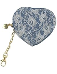 original Yumi funda cartera BAG172 azul en forma de corazón, nuevo