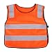 Produktbild Magideal Kinder Sicherheitsweste Weste Grau Reflektierenden Streifen Orange