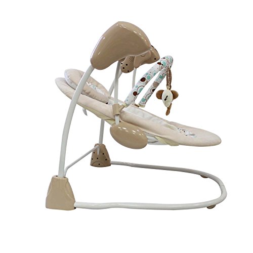 Automatischer Schaukelliegestuhl mit Vibration, Musikfunktion und Timer - 2