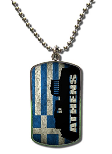 Kette Dog Tag Griechenland Athen 4