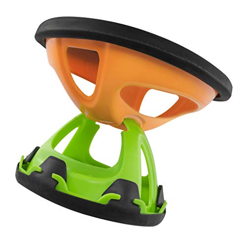 Aeroforce Double Juggle, juego de aire libre para pasar la pelota sin que se caiga, para niños y niñas a partir de 6 años (Famosa 700015184)