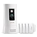 Produktbild Zmodo Pivot Cloud 1080p HD All-in-One Smart Hub Wireless 360° Rotating Security Camera System with 4 Pack Door Window Sensors (White)