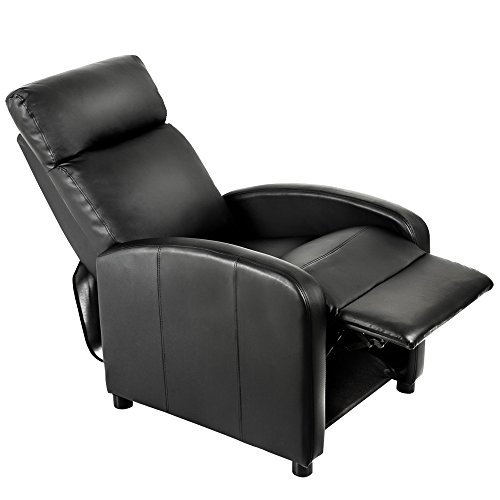 Life Carver® Ultimo Leather Recliner Living Room Armchair Sofa Chair Home Theater Seating Reclining Cinema Home Lounge