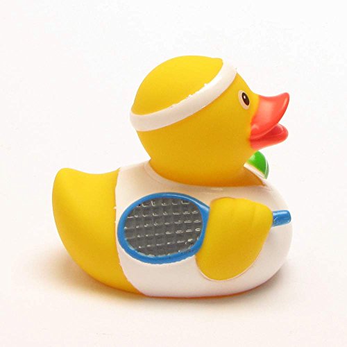 HC-Handel 916615 Vinyl Badeente Tennisspieler Gummiente 8 cm - 3