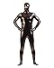 Produktbild Herren Second Skin Kostüm Ganzkörperanzug Anzug Suit Catsuit Anzug Halloween Kaffeebraun S