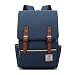 Produktbild j015 15.6inch Computer Bag Casual Unisex Waterproof Oxford School Backpack Women/ Men School Backpack Rucksack (Dark blue)