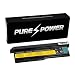 Produktbild PUREPOWER® EXTENDED Laptop Akku für Lenovo ThinkPad X201 3626-F4U (10.8V, 6600 mAh, schwarz, 9 Zellen)