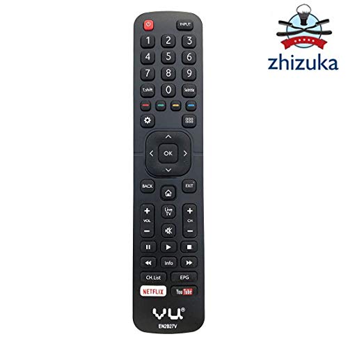 Zhizuka Remote VU LED/LCD TV Remote Control (EN2B27V)