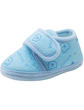Trada Kleinkind Neugeborene Baby Bettschuhe Lauflernschuhe Krabbelschuhe Solide Weiche Sohle Prewalker Winter...