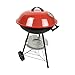 Produktbild CCDZ Big Apple Ofen Eintopf Ofen Portable 5 Personen Die Oben Charcoal Barbecue Red 73Cm44cm
