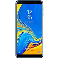Samsung Galaxy A7 - Smartphone de 6" (Octa Core 2.2 GHz, RAM de 4 GB, Memoria de 64 GB, cámara de 24+5+8 MP, Android) Color Azul