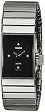 Rado Ceramica Damen-Armbanduhr Armband Keramik Grau + GehÃ¤use Saphirglas Schweizer Quarz Analog R21827752