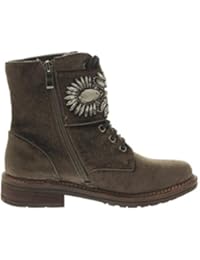 Alma en Pena Botin Militar 482Terciopelo Khaki