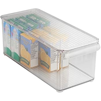 iDesign Cabinet/Kitchen Binz Aufbewahrungsbox, stapelbarer Küchen