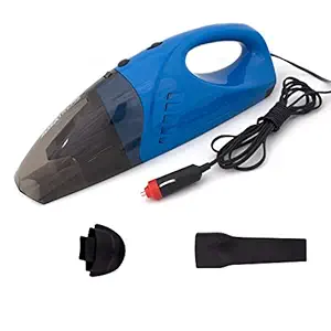 AllExtreme AE-Q7003 Portable Car Vacuum Cleaner with Cigratte Lighter Plug Handheld Suction Cleaning Kit for Wet & Dry Applications (3500 Pa, 6 Months Warranty)