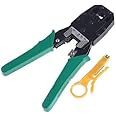 Storin 3 in 1 Modular Crimping Tool, RJ45, RJ11 CAT5e/CAT6 LAN Cutter with Cable Cutter