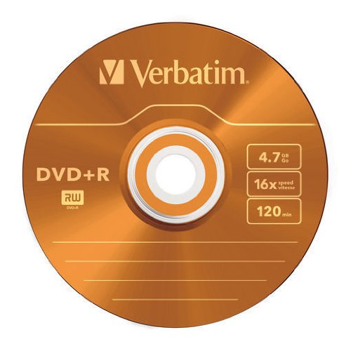 Verbatim DVD+R Advanced AZO 16x Speed Colour Surface 5er Pack Slim Case DVD-Rohlinge - 6