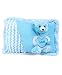 Tickles Blue Teddy Cushion Stuffed Soft Plush Toy 35 cm RS.444.00